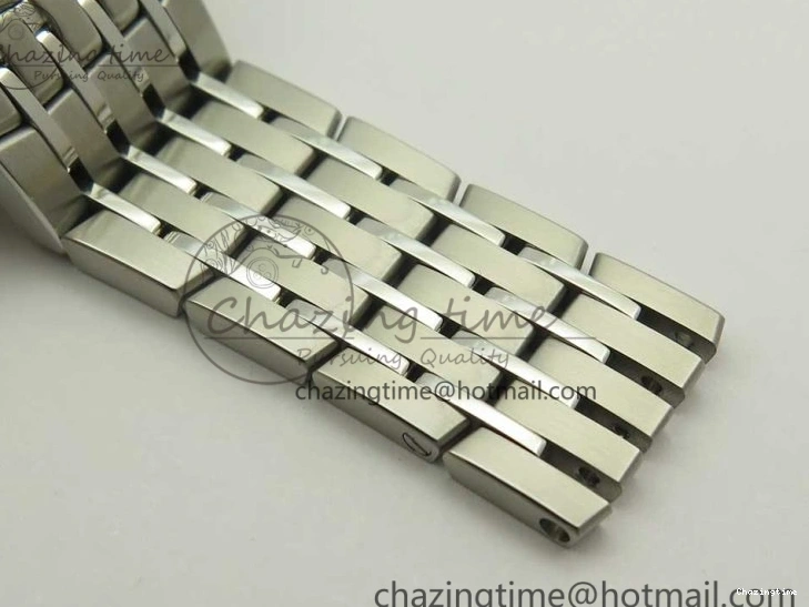 0315 De Ville Hour Vision 41mm SS VSF 1:1 Best Edition White Dial on SS Bracelet A8500 Super Clone Casual 7946